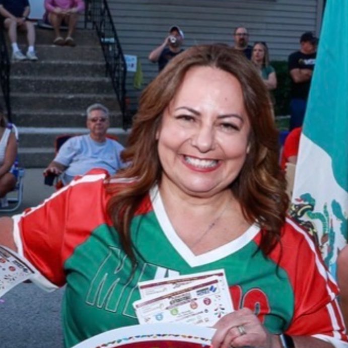 Rebeca at the Whiting Empanada Fest